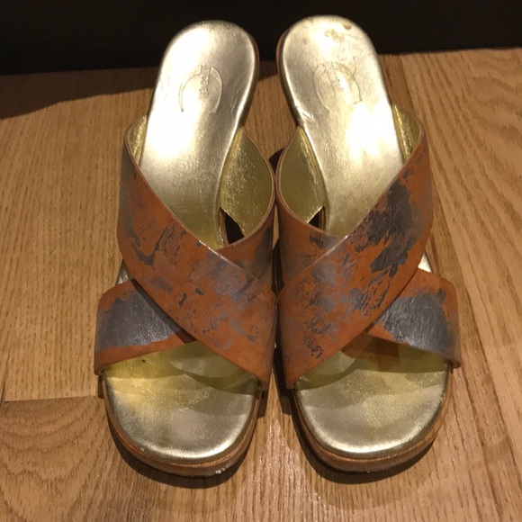 Authentic Just Cavalli vintage slide heels! - Picture 4 of 7
